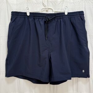 NWT Todd Snyder Weekend Swim Shorts Classic Navy Blue Mesh Lined Mens XXL